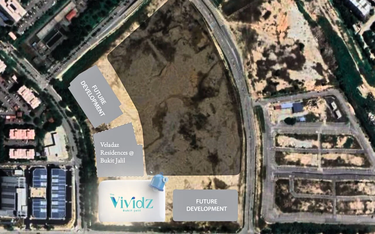 Exsim Bukit Jalil_The Vidiz Bukit Jalil_Actual Location