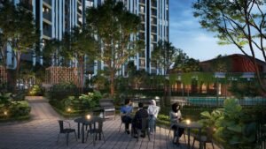 Exsim Sabah_Bayu Damai Residences_Facilities_Outdoor Lounge