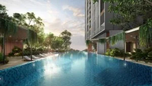 Exsim Sabah_Bayu Damai Residences_Facilities_Pool view