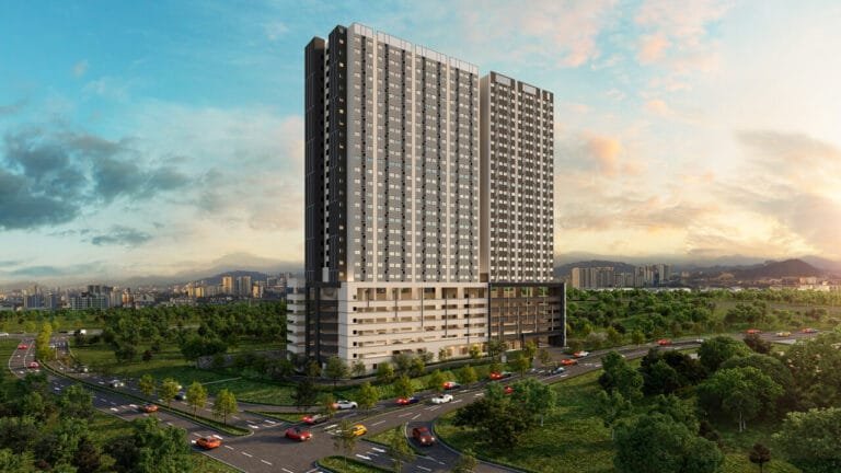 Exsim Kwasa Damansara_D Nuri @ Kwasa Damanara_Facade 2