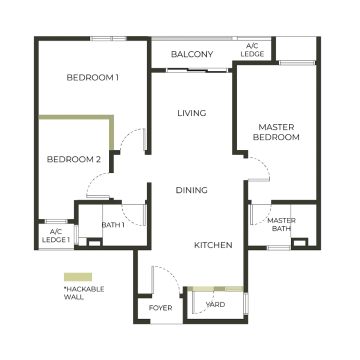 Exsim Damansara_The Aldenz Residences_Layout Type D